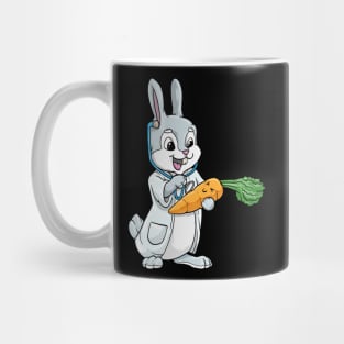 Funny rabbit as a doctor Mug